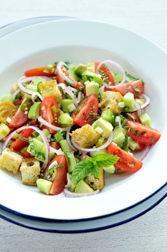 Recept 'Turkse tomatensalade' njam!